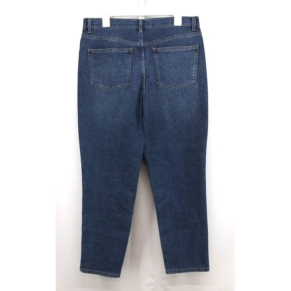 No Boundaries Jeans Womens Juniors Size 15 Blue High Rise Tapered Style Leg - Picture 2 of 11